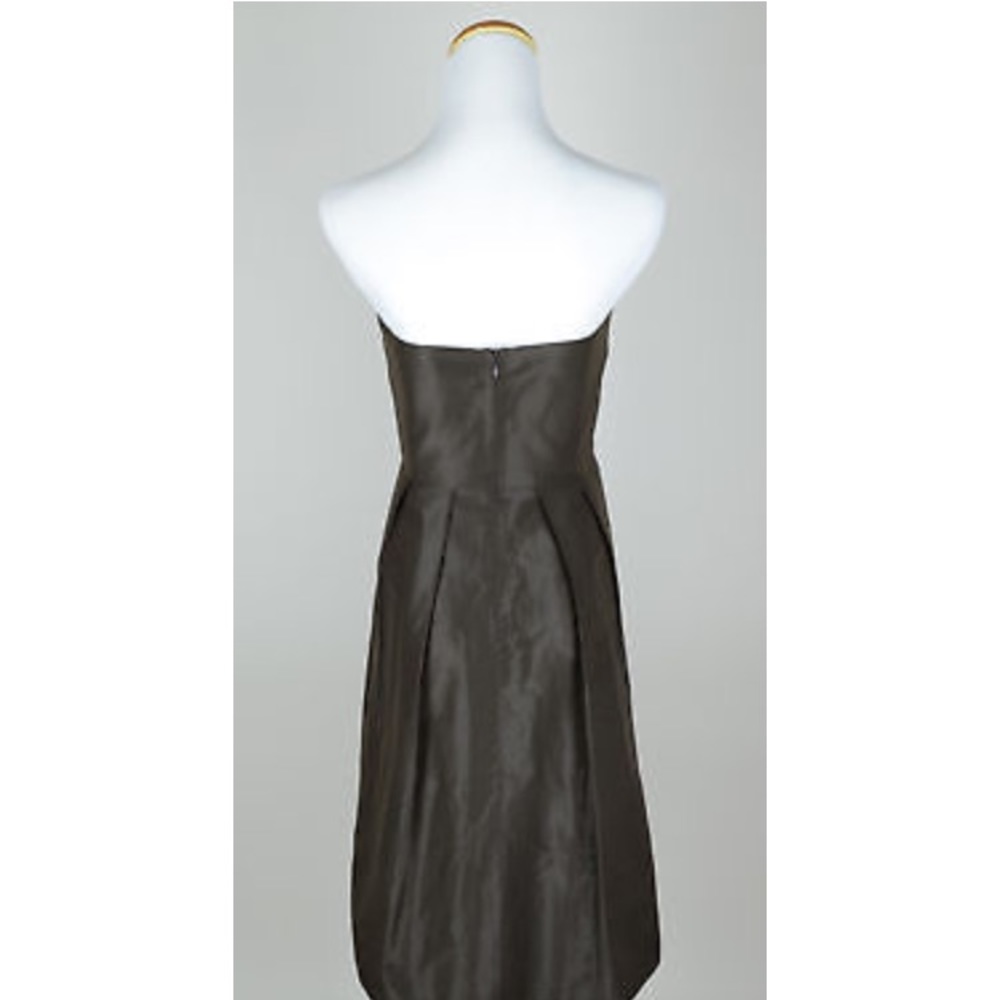 Brown J.Crew Lorelei Cocktail/Bridesmaid Dress - Picture 4 of 4